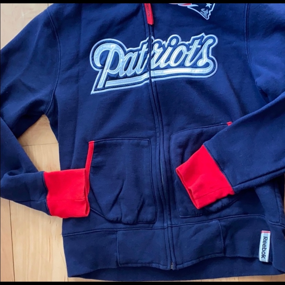 New England Patriots Zip up Hoodie